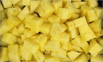 Ananas biter u/skall 2 kg Huseby